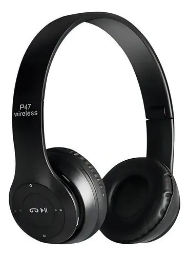 Audifonos Diadema P47 MicroSD Color cual